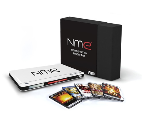 NME VMD-speler bundel met 5 DVD's