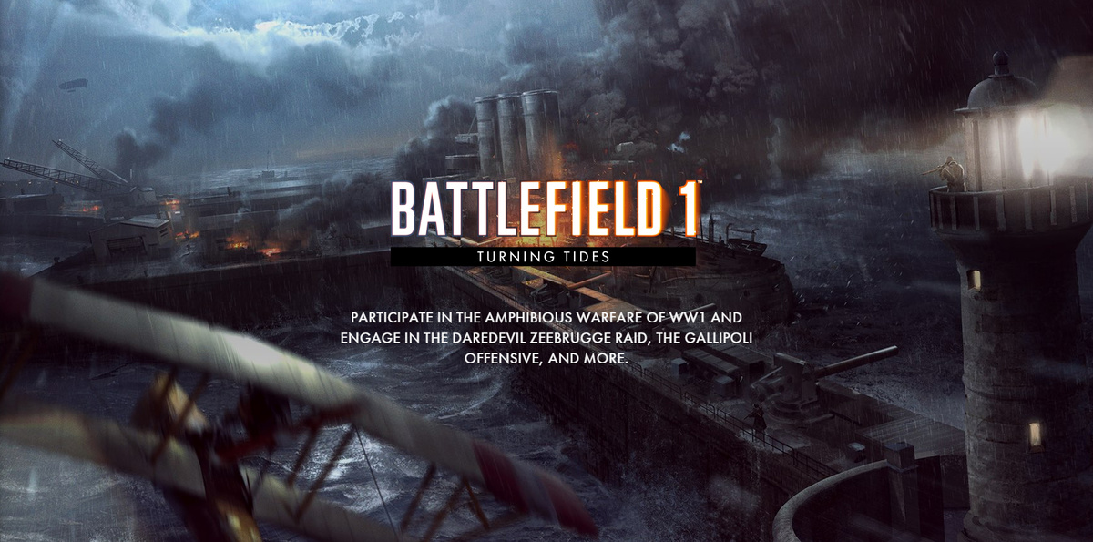 uitbreidingen voor Battlefield 1. Er komen vier expansion-packs met de tite...