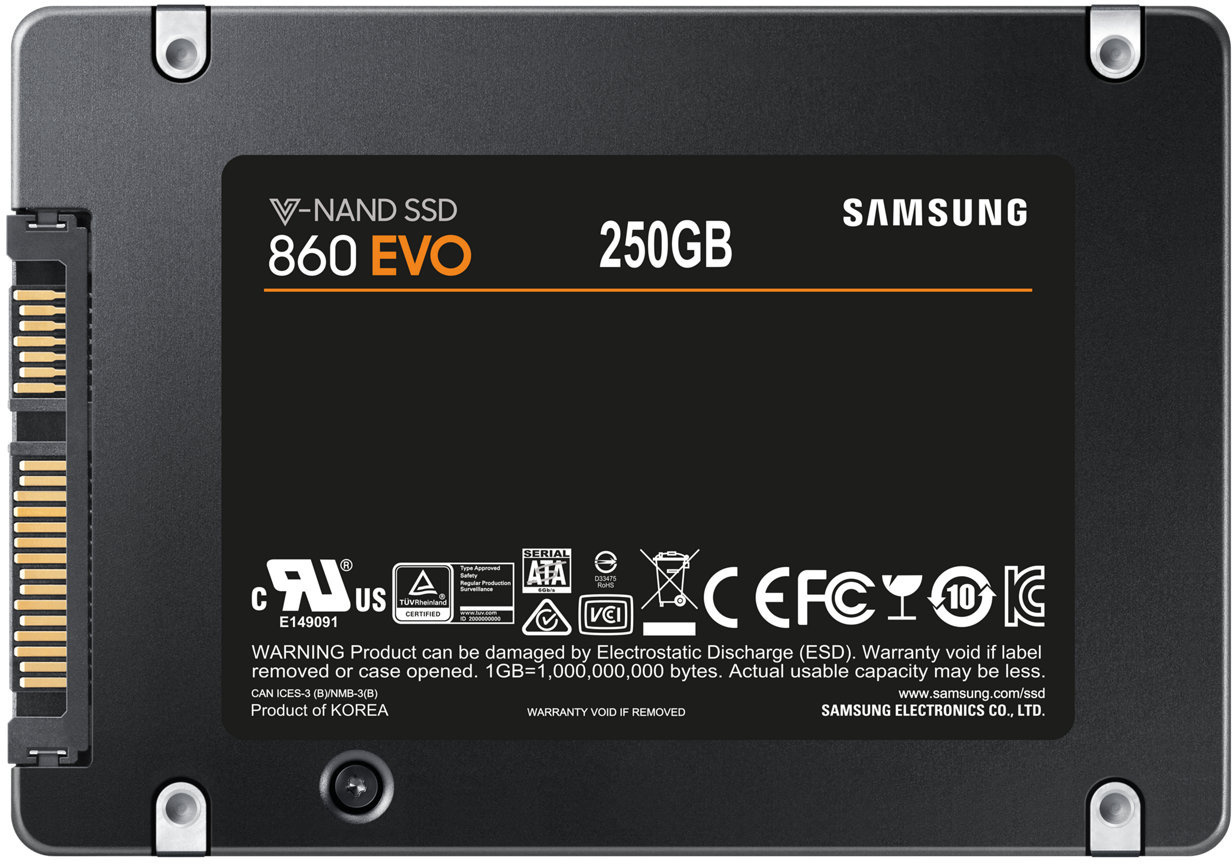 Afbeeldingsresultaat voor Samsung 860 EVO 250GB