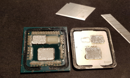 AMD Ryzen 7 5800X3D fino a dieci gradi più fresco grazie a delid