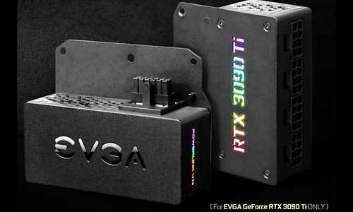 EVGA PowerLink 41: 4x8 naar 16-pins adapter voor RTX 3090 Ti FTW3