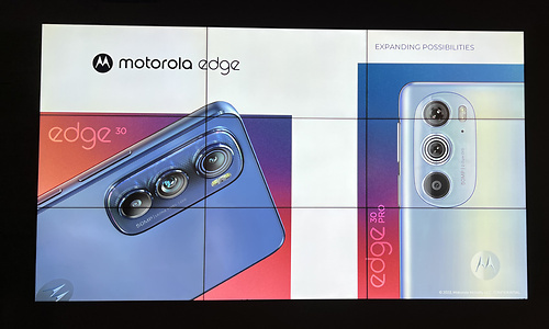 Il sensore da 200 MP dello smartphone Edge 30 Ultra, la nuova ammiraglia di Motorola