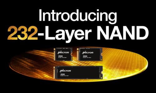 Micron claimt eerste SSD’s voor consumenten met 232 NAND-lagen