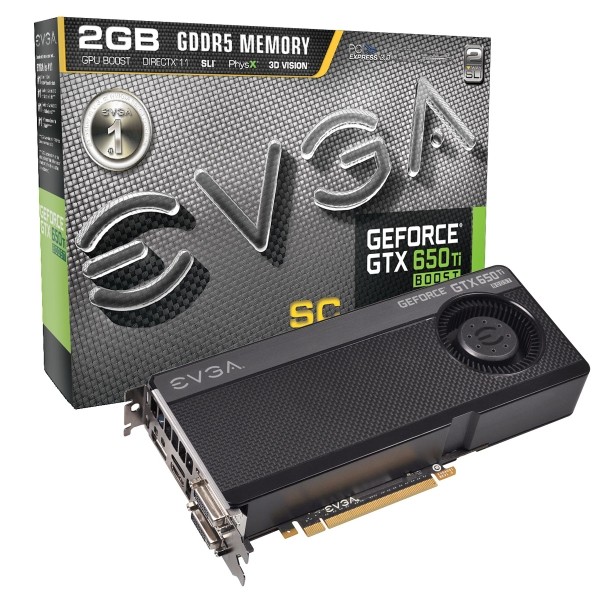 EVGA GeForce GTX 650 Ti Boost Superclocked