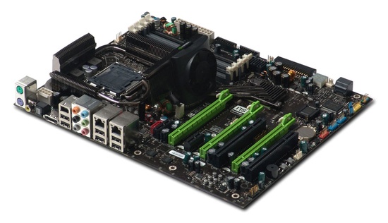 Mogelijk is de nForce 790i de laatste high-end chipset zonder graphics