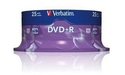 Verbatim DVD+R 16x 25pk Spindle
