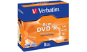 Verbatim DVD-R 8cm 4x 5pk Jewel case