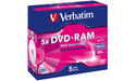Verbatim DVD-RAM 5x 5pk Jewel case