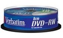 Verbatim DVD-RW 8cm 10pk Spindle