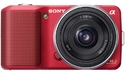 Sony NEX-3 16mm kit Red