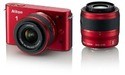 Nikon 1 J1 10-30 + 30-110 kit Red