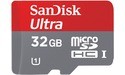 Sandisk MicroSDHC Ultra 32GB + Adapter