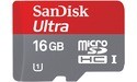 Sandisk MicroSDHC Ultra 16GB + Adapter