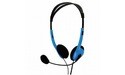BasicXL Portable Stereo Headset Blue