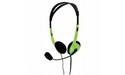 BasicXL Portable Stereo Headset Green