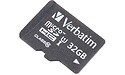 Verbatim MicroSDHC Class 10 32GB + Adapter