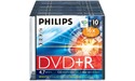 Philips DVD+R 16x 10pk Slim Case