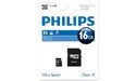 Philips MicroSDHC Class 10 16GB + Adapter