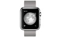 Apple Watch 42mm Silver Sport Band Black