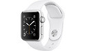 Apple Watch Series 1 42mm Silver Sport Band White