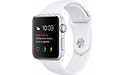 Apple Watch Series 2 38mm Silver Sport Band White