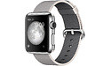 Apple Watch 38mm Stainless Steel Case, Pearl Woven