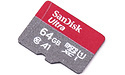 Sandisk Ultra MicroSDXC UHS-I A1 64GB + Adapter