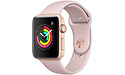 Apple Watch Series 3 42mm Aluminium Gold + Pink Sport Band