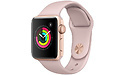 Apple Watch Series 3 38mm Aluminium Gold + Pink Sport Band