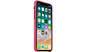 Apple Leather Case for iPhone X Pink Fuchsia