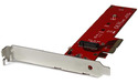 StarTech.com x4 PCI Express M.2 PCIe SSD-adapter