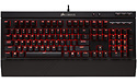 Corsair Gaming K68 Red LED Cherry MX Red USB Black (DE)