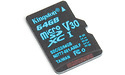 Kingston Canvas Go MicroSDXC UHS-I U3 64GB