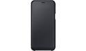Samsung Galaxy A6 Wallet Cover Black