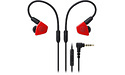 Audio-Technica ATH-LS50iSRD Earbuds Black/Red