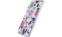 Xccess Rubber Case Samsung Galaxy S6 Transparent/Floral Purp