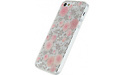 Xccess Rubber Case Transparent Floral Rose For Apple iPhone 5/5S/SE