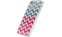 Xccess TPU Case Apple iPhone 5/5S/SE Wave Pink/Grey