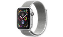 Apple Watch Series 4 44mm Silver Sport Band White/Silver