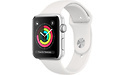 Apple Watch Series 3 42mm Silver Sport Band White