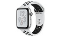 Apple Watch Nike+ Series 4 44mm Silver Sport Band Black/Silver