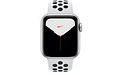 Apple Watch Nike Series 5 40mm Silver Sport Band Black/White
