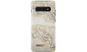 iDeal of Sweden Samsung Galaxy S10+ Fashion Back Case Sparkle Greige Marble