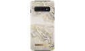 iDeal of Sweden Samsung Galaxy S10 Fashion Back Case Sparkle Greige Marble