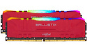 Crucial Ballistix RGB Red 32GB DDR4-3200 CL16 kit