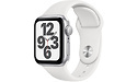 Apple Watch SE 40mm Silver Sport Band White