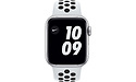 Apple Watch 6 Series Nike 44mm Silver Sport Band Black