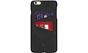 iMoshion Leather Backcover iPhone 6(s) Plus Black / Black