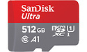 Sandisk Ultra MicroSDXC UHS-I A1 512GB + Adapter (120MB/s)