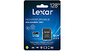 Lexar High-Performance MicroSDXC 633x  UHS-I U3 128GB + Adapter